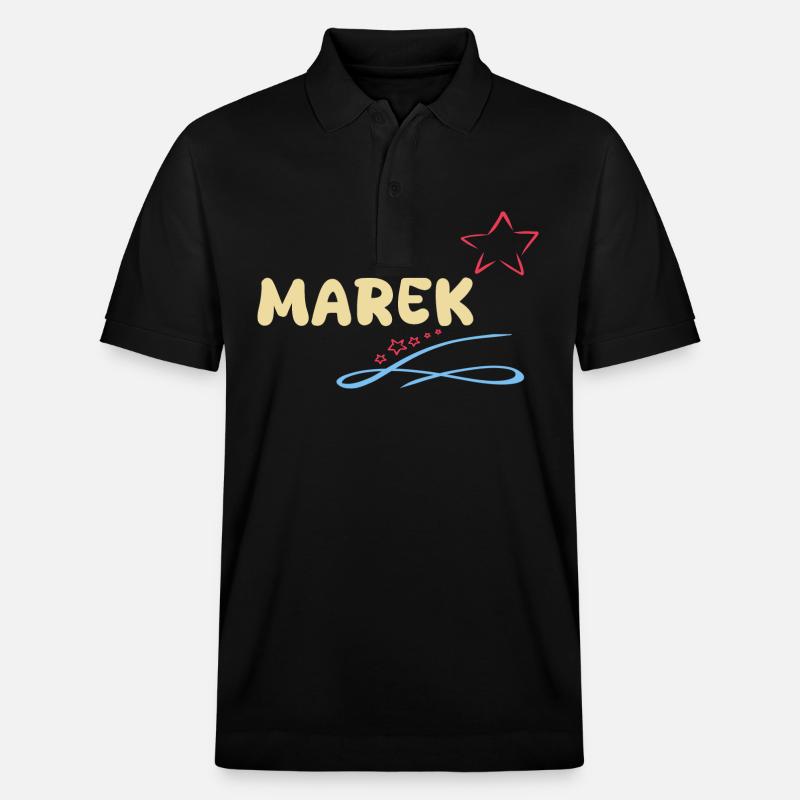 Cadeau pour Marek - Polo PREPSTER bio Stanley/Stella Unisexe - noir