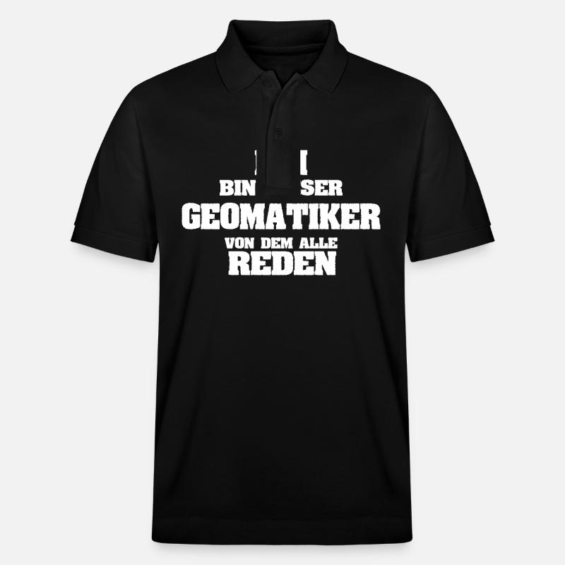 Beruf Geomatiker - Stanley/Stella Unisex Bio-Poloshirt PREPSTER - Schwarz