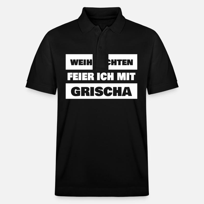 Cadeau pour Grischa - Polo PREPSTER bio Stanley/Stella Unisexe - noir