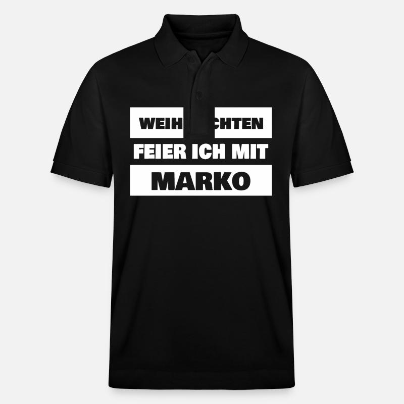 Marko - Stanley/Stella Unisex Bio-Poloshirt PREPSTER - Schwarz
