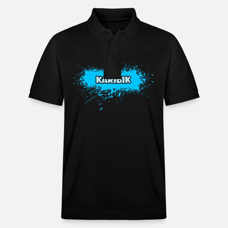 Karibik - Stanley/Stella Unisex Bio-Poloshirt PREPSTER - Schwarz