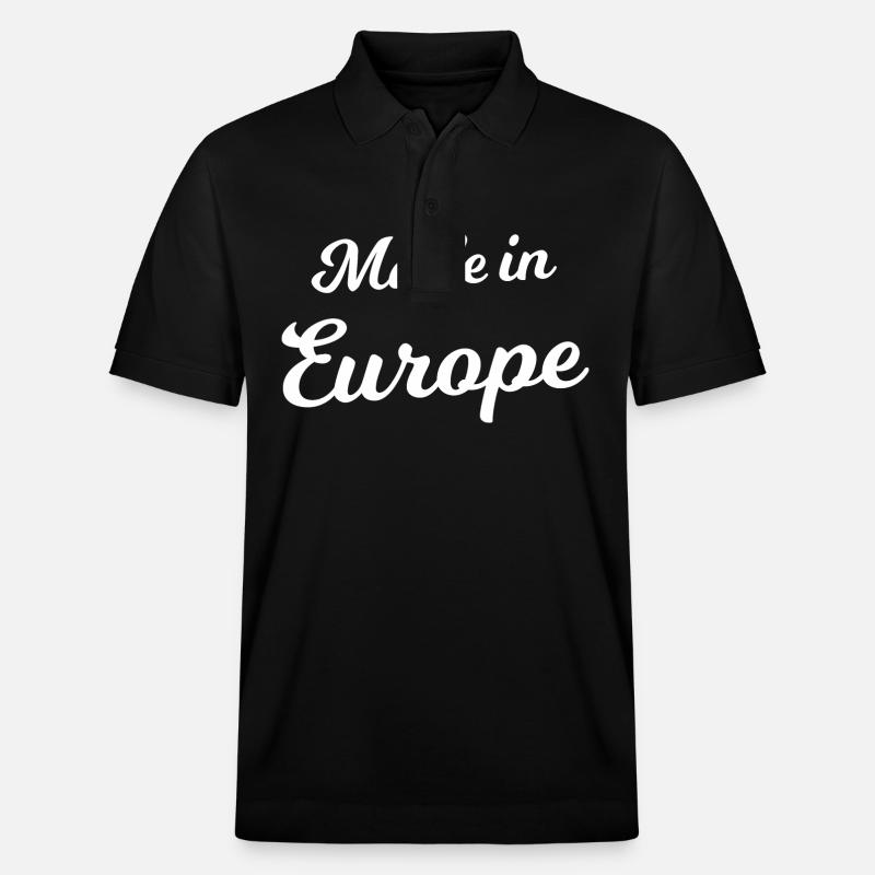 Fabriqué en Europe - Polo PREPSTER bio Stanley/Stella Unisexe - noir