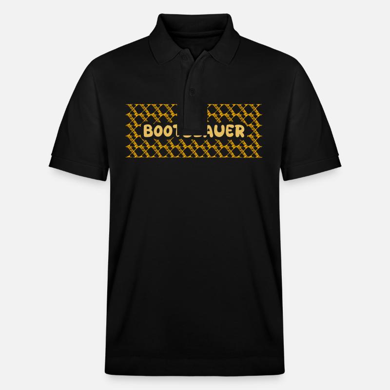 Chantier Constructeur de bateaux - Polo PREPSTER bio Stanley/Stella Unisexe - noir