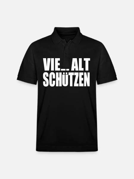 vielfalt schützen - Stanley/Stella Unisex Bio-Poloshirt PREPSTER - Schwarz