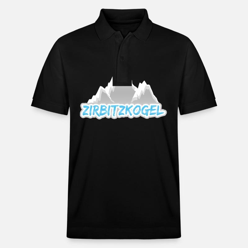 Zirbitzkogel - Stanley/Stella Unisex Bio-Poloshirt PREPSTER - Schwarz
