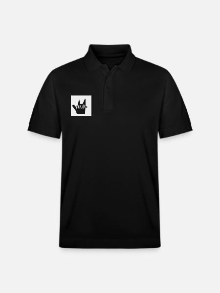 Mimi the Black Cat - Stanley/Stella Unisex Organic Polo Shirt PREPSTER - black