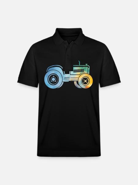 tracteur - Polo PREPSTER bio Stanley/Stella Unisexe - noir