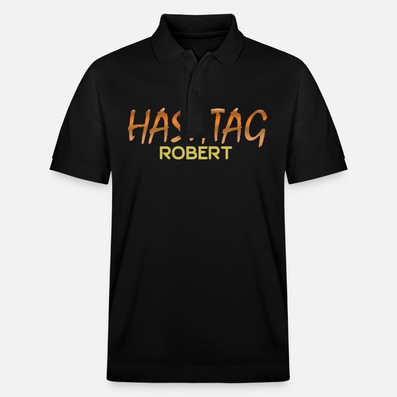 Cadeau pour Robert - Polo PREPSTER bio Stanley/Stella Unisexe - noir