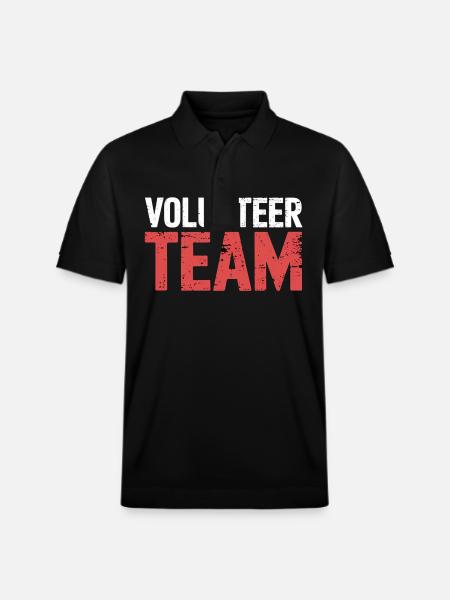 Volunteer Team 11 - Stanley/Stella Unisex Bio-Poloshirt PREPSTER - Schwarz
