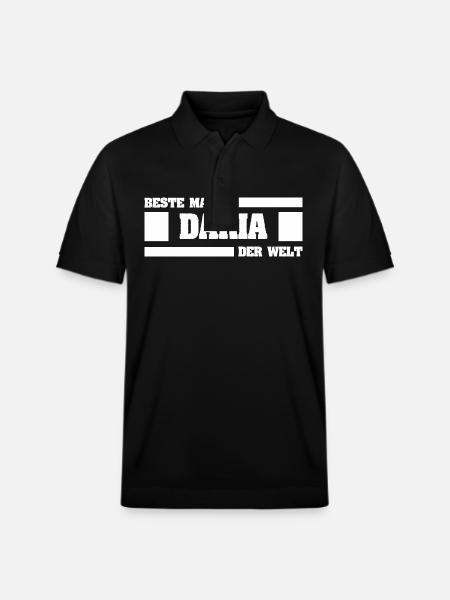 Daria - Stanley/Stella Unisex Bio-Poloshirt PREPSTER - Schwarz