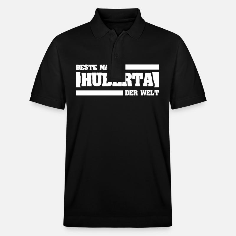 Mère Huberta - Polo PREPSTER bio Stanley/Stella Unisexe - noir