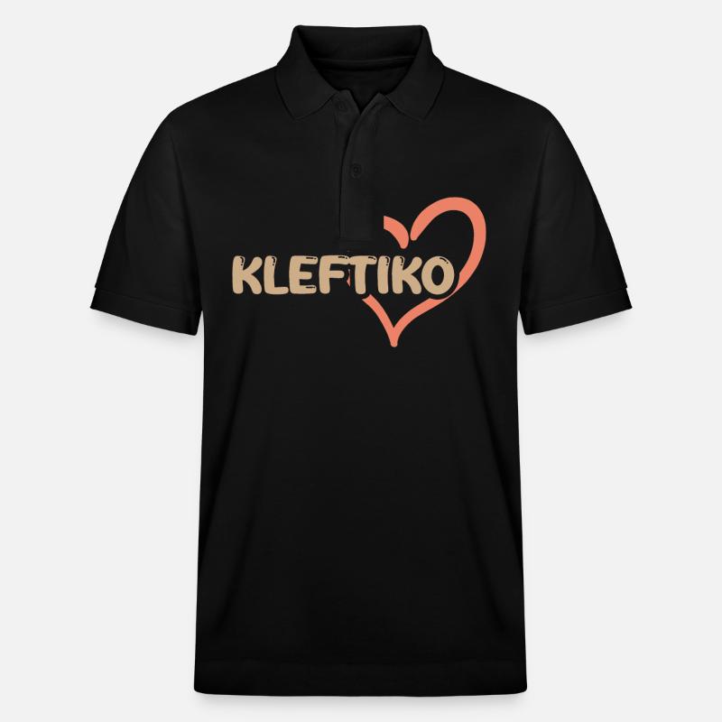 Kleftiko als Kleftiko - Stanley/Stella Unisex Bio-Poloshirt PREPSTER - Schwarz