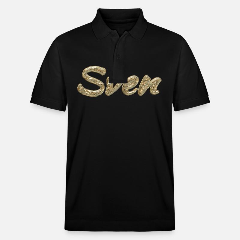 Sven Sven - Polo PREPSTER bio Stanley/Stella Unisexe - noir