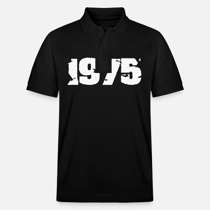 1975 - Stanley/Stella Unisex Bio-Poloshirt PREPSTER - Schwarz