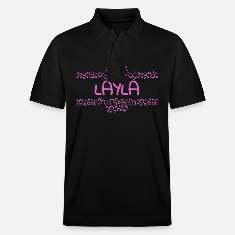 Layla - Stanley/Stella Unisex Bio-Poloshirt PREPSTER - Schwarz