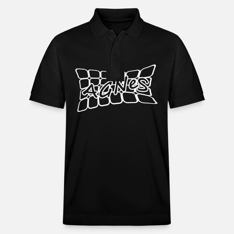 Name Agnes - Stanley/Stella Unisex Bio-Poloshirt PREPSTER - Schwarz