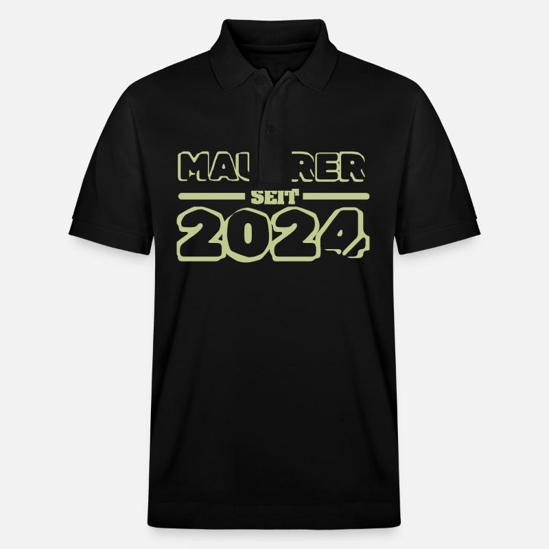 2024 2024 - Stanley/Stella Unisex Bio-Poloshirt PREPSTER - Schwarz