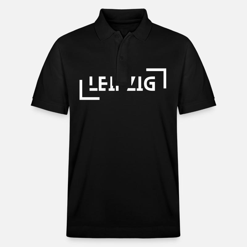 Leipzig - Stanley/Stella Unisex Bio-Poloshirt PREPSTER - Schwarz