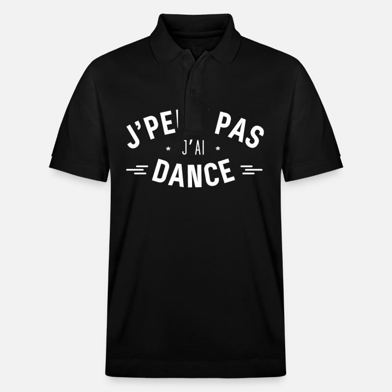 J'Peux pas j'Ai Danse - Polo PREPSTER bio Stanley/Stella Unisexe - noir