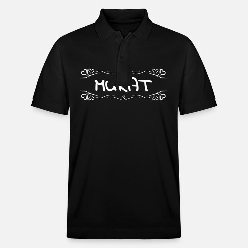 Murat comme nom - Polo PREPSTER bio Stanley/Stella Unisexe - noir