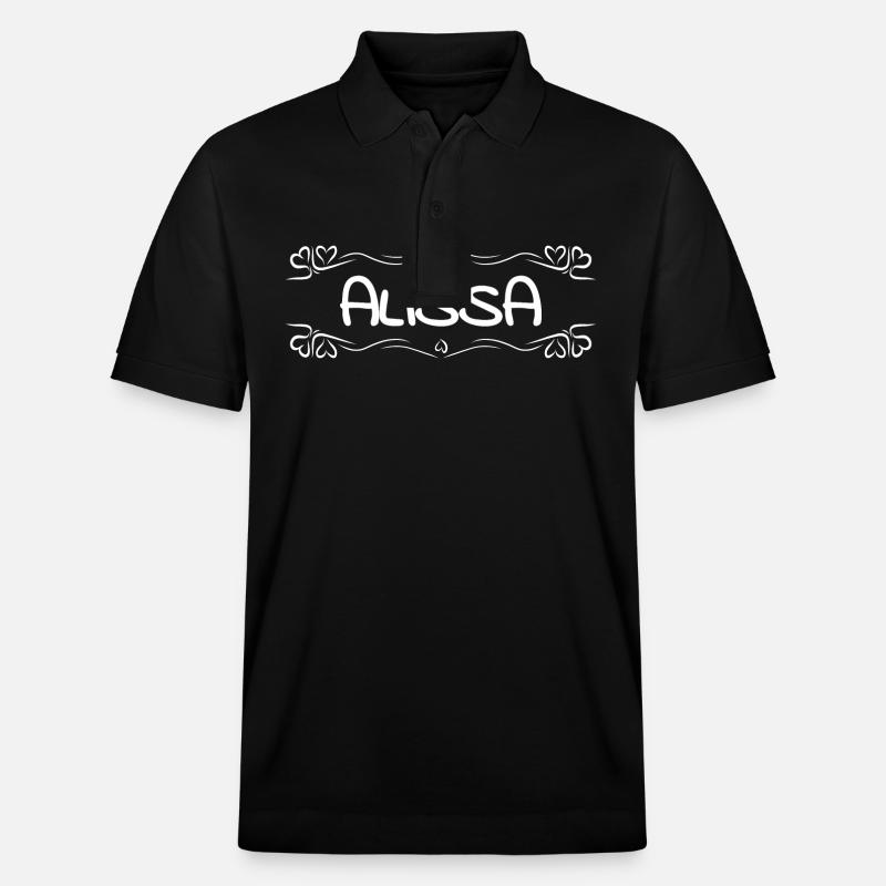 Cadeau pour Alissa - Polo PREPSTER bio Stanley/Stella Unisexe - noir