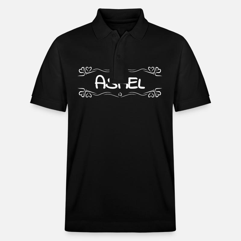 Nom : Asael - Polo PREPSTER bio Stanley/Stella Unisexe - noir