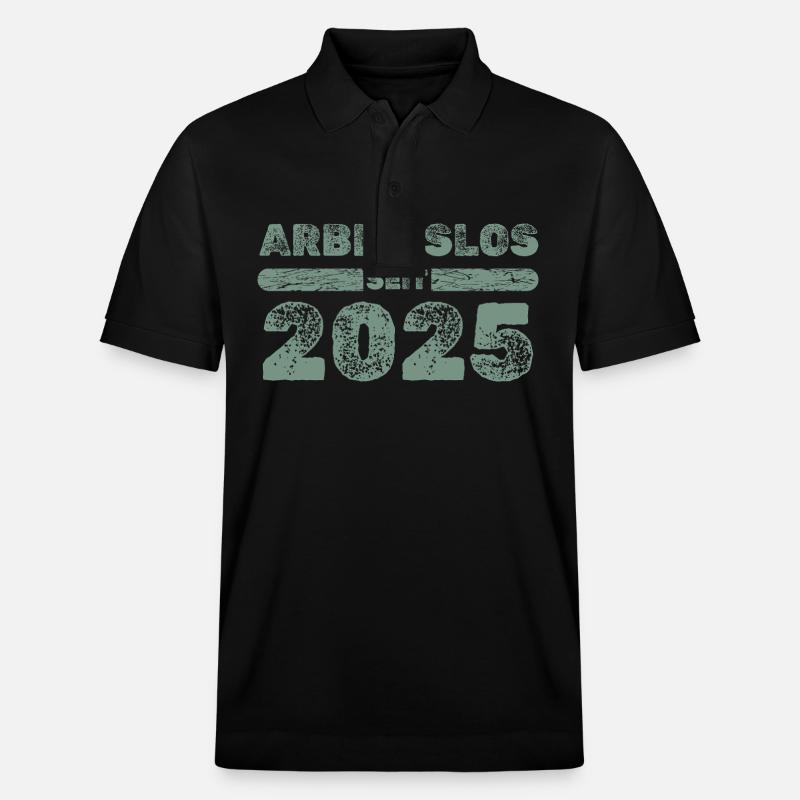 2025 2025 - Polo ecologica unisex PREPSTER di Stanley/Stella - nero