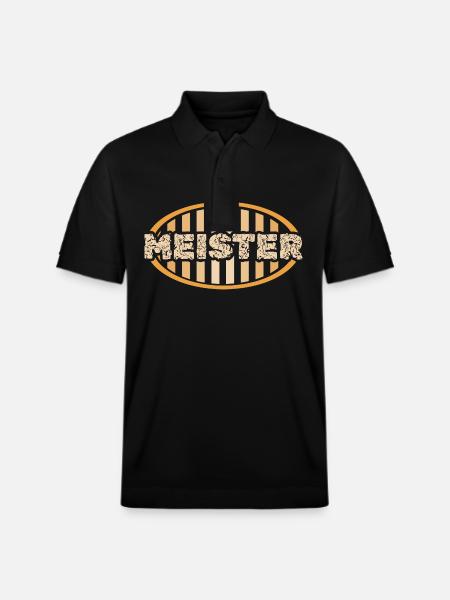 Master - Stanley/Stella Unisex Organic Polo Shirt PREPSTER - black
