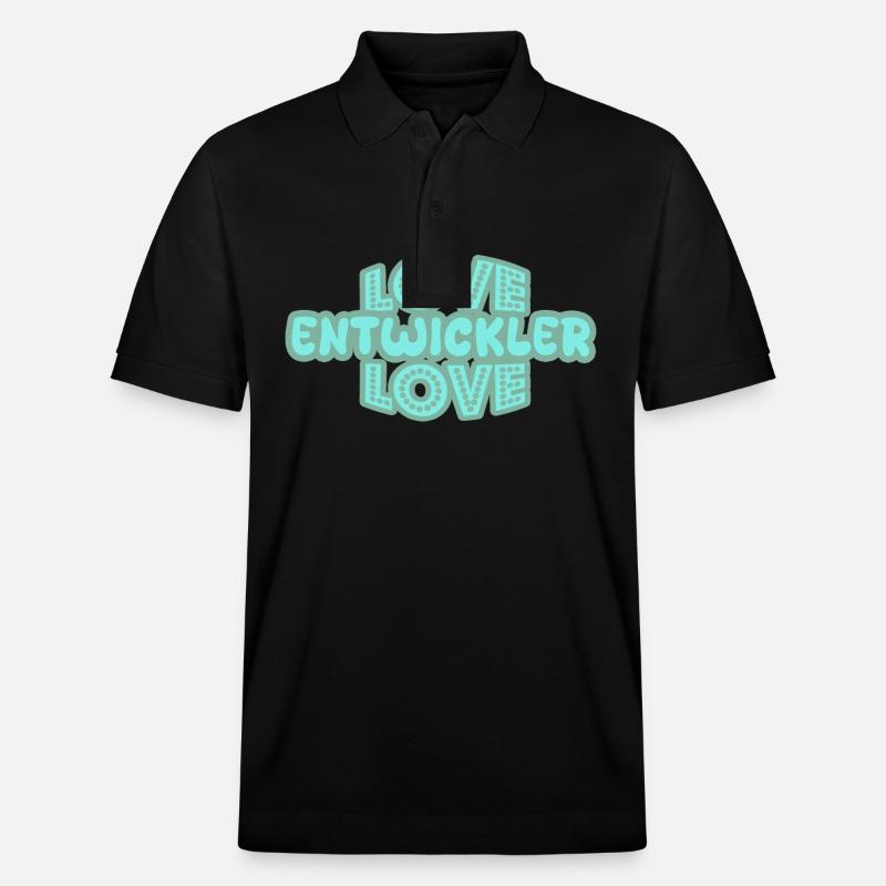 Les développeurs comme un dicton - Polo PREPSTER bio Stanley/Stella Unisexe - noir