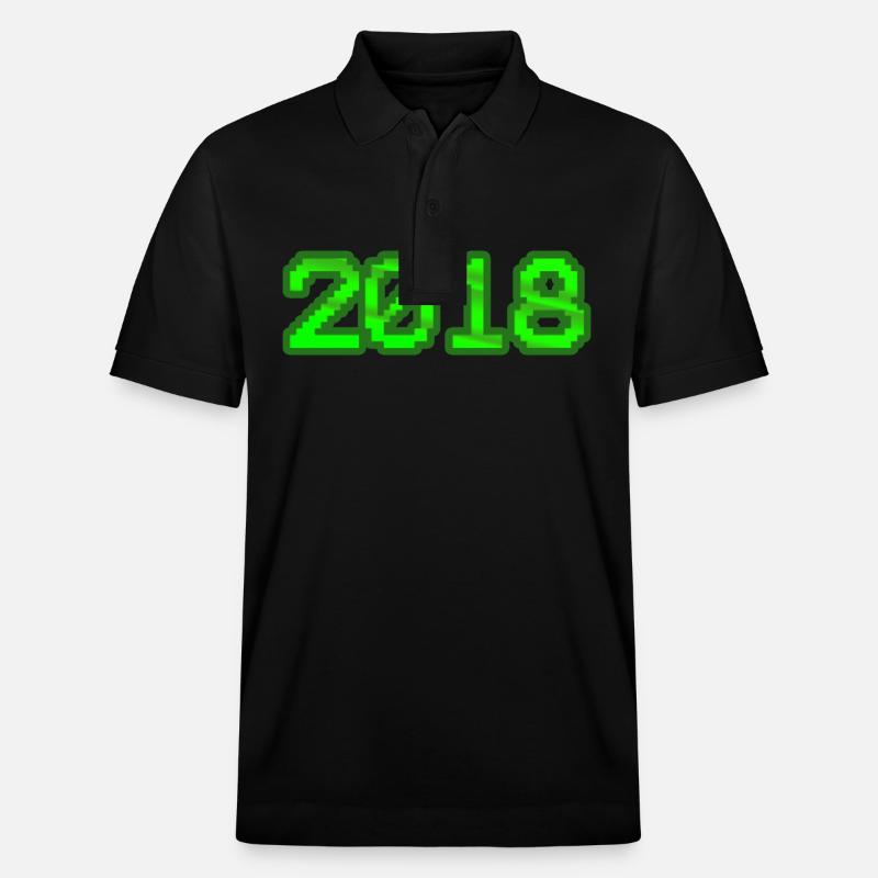 Nerd 2018 - Polo PREPSTER bio Stanley/Stella Unisexe - noir