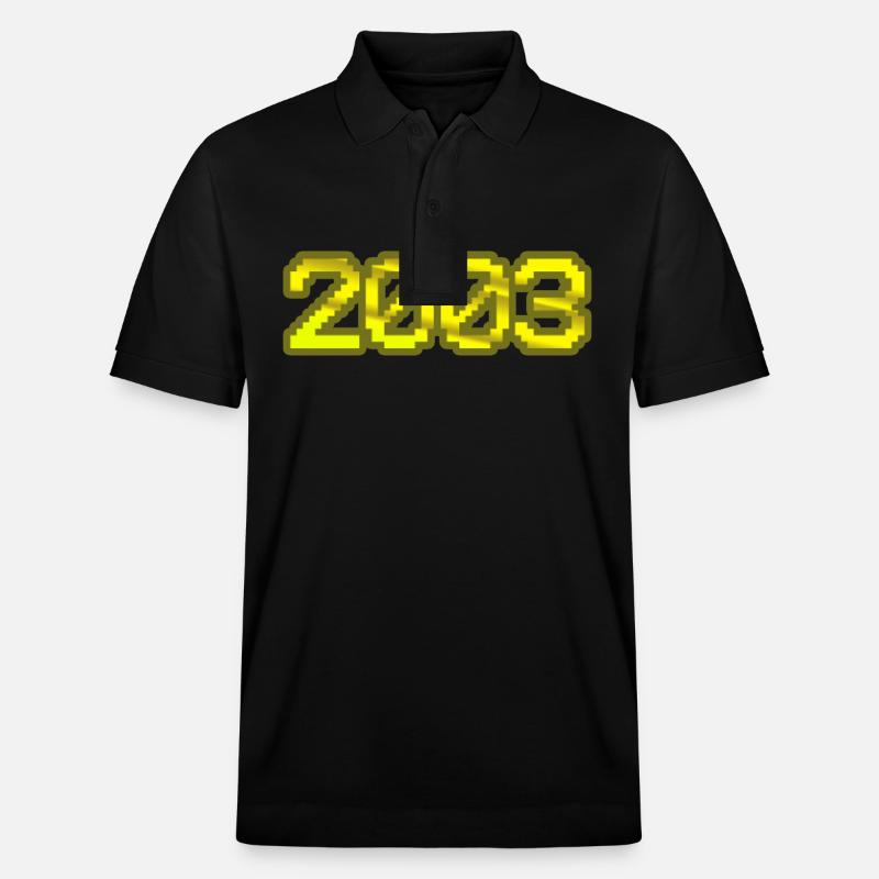 Nerd 2003 - Polo PREPSTER bio Stanley/Stella Unisexe - noir