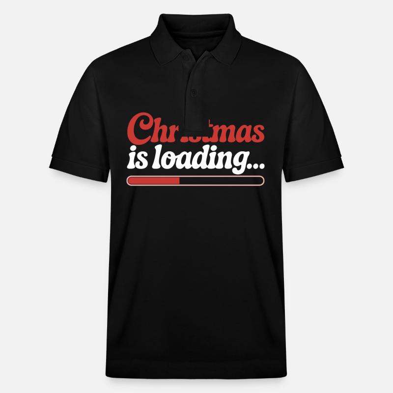 Christmas is loading ... - Polo PREPSTER bio Stanley/Stella Unisexe - noir