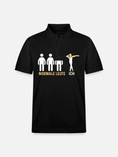 Dancer tap dance - Stanley/Stella Unisex Organic Polo Shirt PREPSTER - black