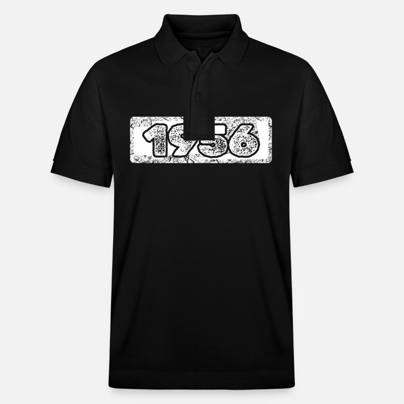 1956 - Stanley/Stella Unisex Bio-Poloshirt PREPSTER - Schwarz