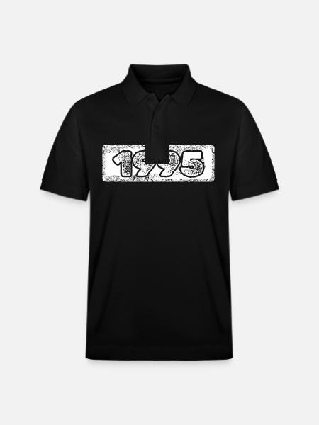 1995 - Stanley/Stella Unisex Organic Polo Shirt PREPSTER - black