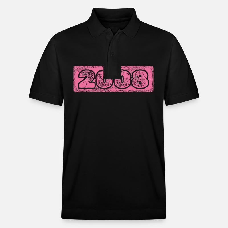 2008 2008 - Stanley/Stella Unisex Bio-Poloshirt PREPSTER - Schwarz