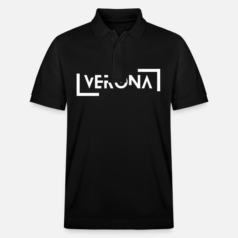 Vérone - Polo PREPSTER bio Stanley/Stella Unisexe - noir