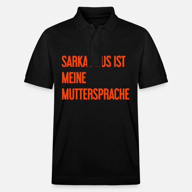 Sarkasmus-Profi - Stanley/Stella Unisex Bio-Poloshirt PREPSTER - Schwarz