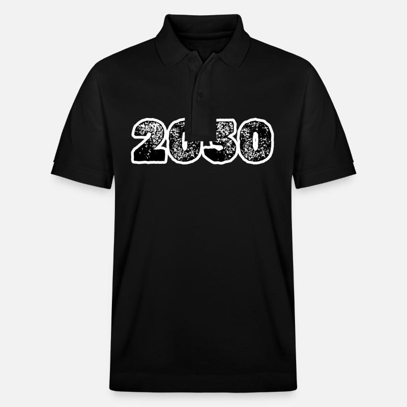 2030 - Polo PREPSTER bio Stanley/Stella Unisexe - noir