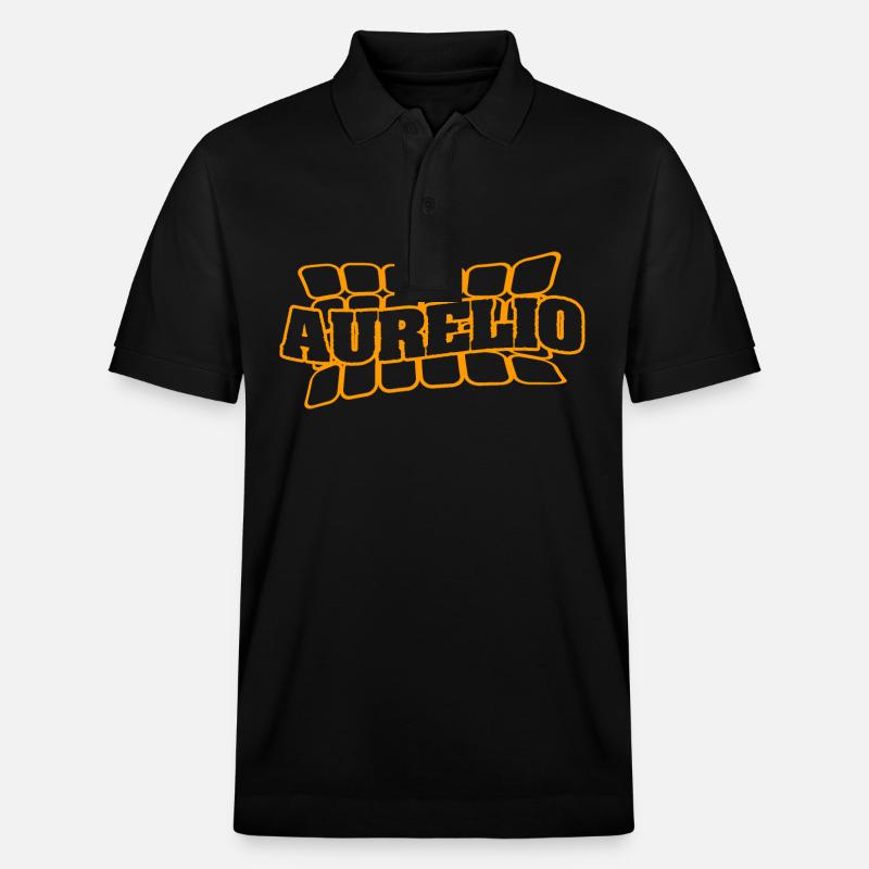 Aurelio - Polo PREPSTER bio Stanley/Stella Unisexe - noir