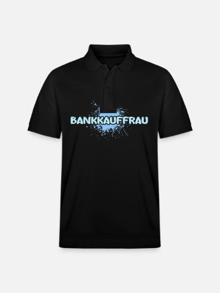 Bank clerk - Stanley/Stella Unisex Organic Polo Shirt PREPSTER - black