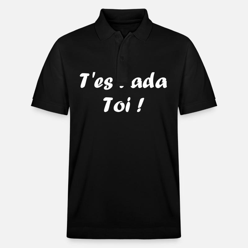 fada - Polo PREPSTER bio Stanley/Stella Unisexe - noir