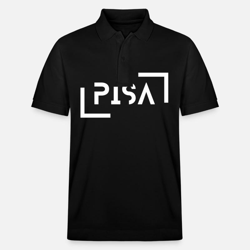 Pisa - Stanley/Stella Unisex Bio-Poloshirt PREPSTER - Schwarz