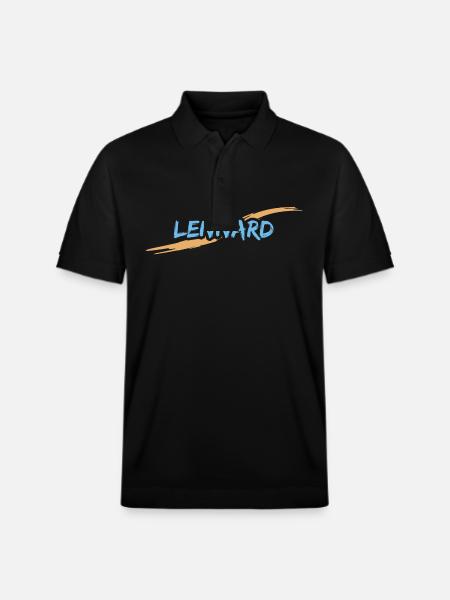 Gift for Lennard - Stanley/Stella Unisex Organic Polo Shirt PREPSTER - black