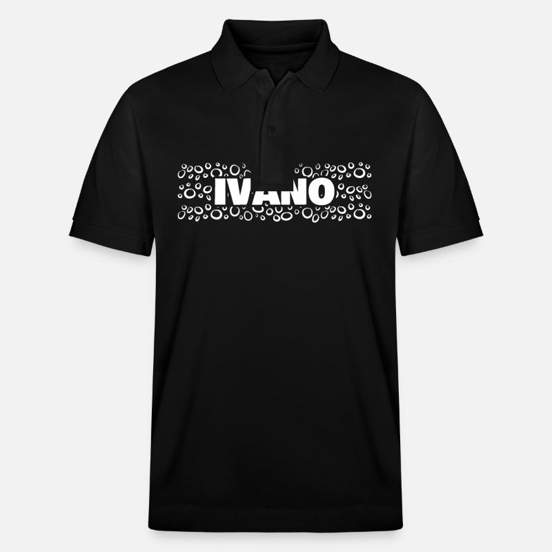 Ivano - Polo PREPSTER bio Stanley/Stella Unisexe - noir