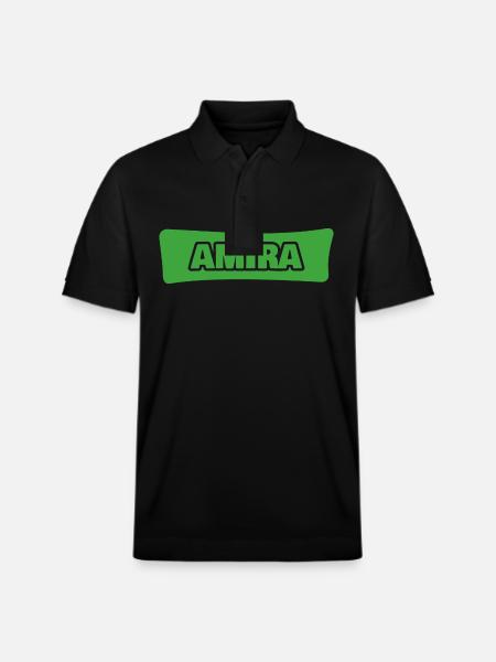 Amira als Geburt - Stanley/Stella Unisex Bio-Poloshirt PREPSTER - Schwarz
