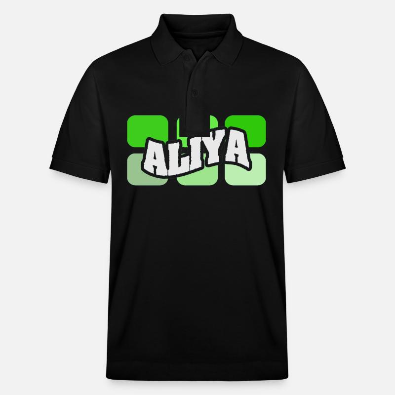 Aliya - Polo PREPSTER bio Stanley/Stella Unisexe - noir