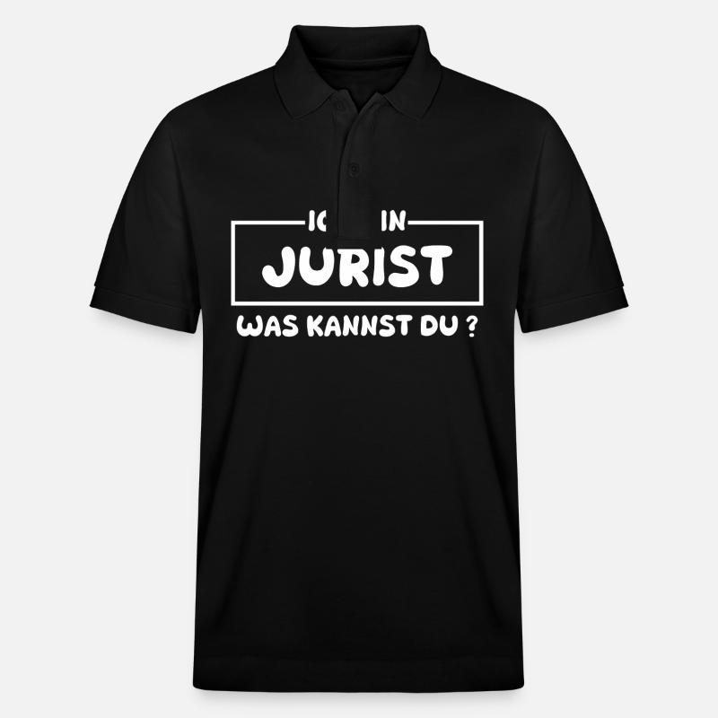 Beruf Jurist - Stanley/Stella Unisex Bio-Poloshirt PREPSTER - Schwarz