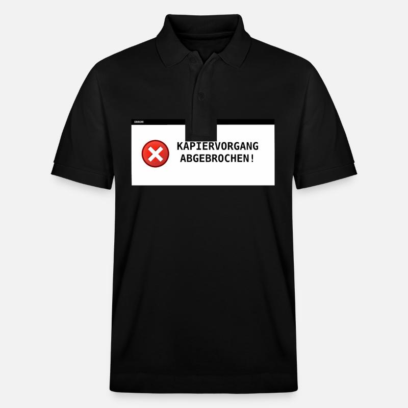 Processus de copie interrompu - Polo PREPSTER bio Stanley/Stella Unisexe - noir