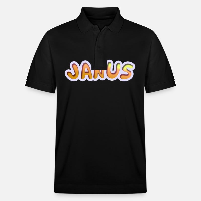 Janus - Polo PREPSTER bio Stanley/Stella Unisexe - noir